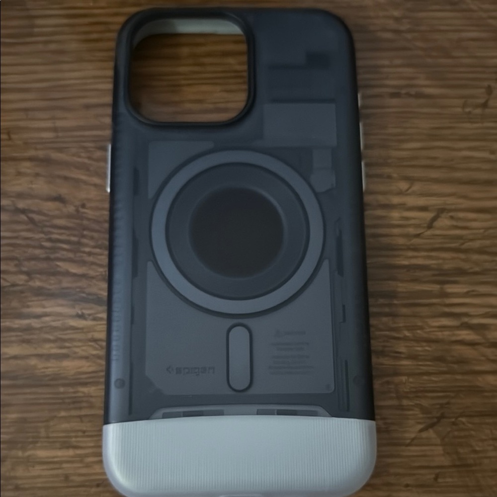 Spigen Dual-Tone Black and Gray Phone Case